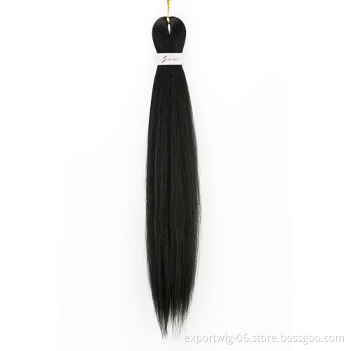 braiding hair pre stretch synthetic jumbo braids hair ombre color ez prestretched braiding hair extension 26inch provide label